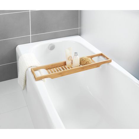 Portaoggetti per vasca da bagno in bambu (1/5)
