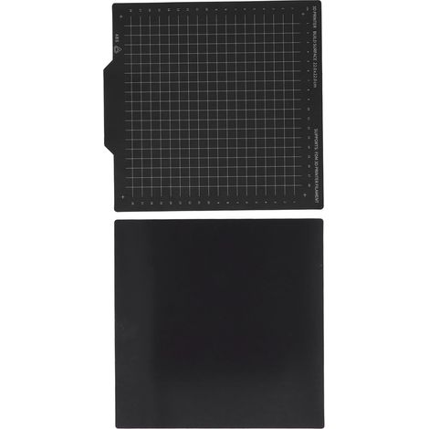 Plaque flexible magnétique recto-verso 220x220mm pour lit d'imprimante 3D, construction en acier à ressort (1/5)