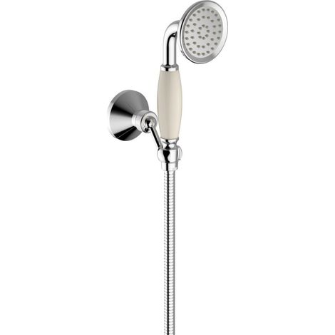 TEOREMA RUBINETTERIA Serie Daisy  Doccetta Bianco /Cromo