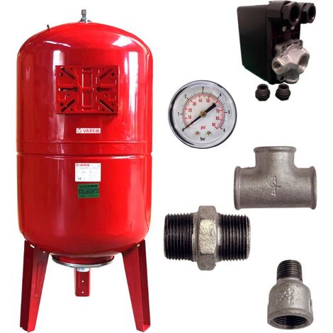 Kit réservoir vessie VAREM vertical 500L - 1"1/4 (1/5)
