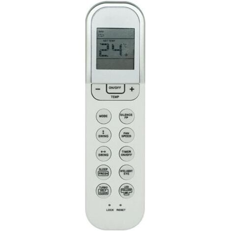 Télécommande de climatiseur compatible 1 pièce-Midea Rg36f /bgef Rg36f2 /bgef Rg36f4 /bgef (1/4)