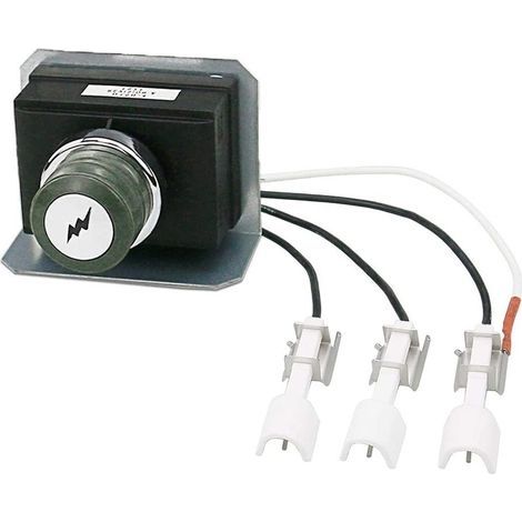 7628 Kit D'allumage pour Barbecues à Gaz Weber Genesis 310 & 320 avec Commande Avant (2011 - Plus récent), Allumeur électronique, D'allumage D'électrodes pour Weber Genesis 300 Series (1/4)