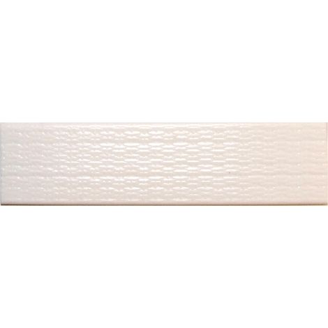 Cintino in plastica 7,5 mt. in PVC bianco
