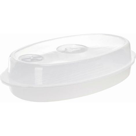 Cuiseur vapeur pour micro-ondes avec couvercle ventilé, ustensile de cuisine, plaque pour petits pains vapeur
