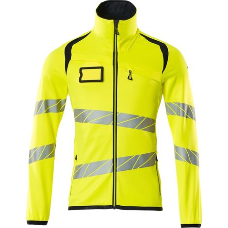 MASCOT Accel. Safe Fleece-Pullover m RV Gr. XL hi-vis glb/schwarzbl 19103-315