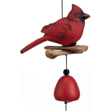 Carillon éolien Cardinal, Cadeau Cardinal pour la Gloire et l'Amour Maternel, Carillon d'oiseaux pour jardin, cour ou église (1/5)