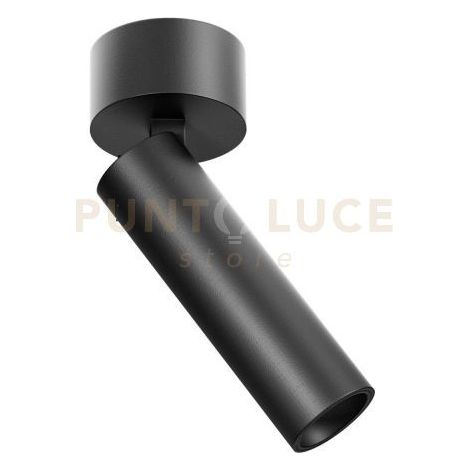GFA1461H-  SPOT FARETTO ORIENTABILE 1 LUCE ATTACCO LED 2700K 500LM 7W NERO SATINATO D.3,5CM