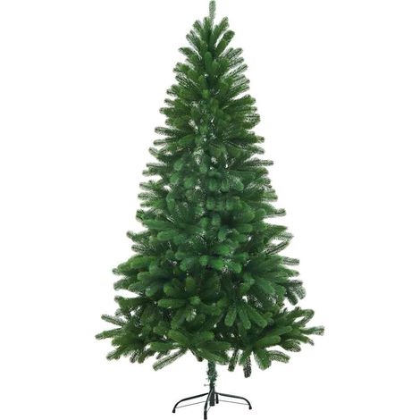 Künstlicher Weihnachtsbaum Naturgetreue Nadeln 150 cm Grün