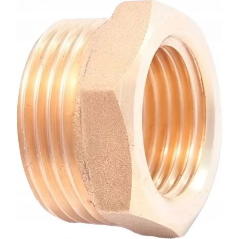 Raccord ibp reducer 1/2x3/4 latón 10 bar 100°C (1/2)