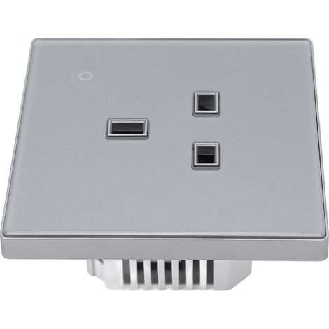 Prise intelligente 16 A 3000 W avec télécommande sans fil et minuterie - Prise standard britannique 95-245 V - Version Wi-Fi (1/5)