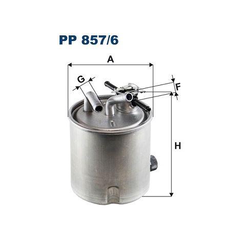 Kraftstofffilter PP857/6 Filtron