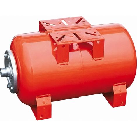 Jetly – Ballon vessie surpresseur horizontal 20L – Vessie en butyle qualité alimentaire – Pression max 10 bars – Montage rapide sur pompe