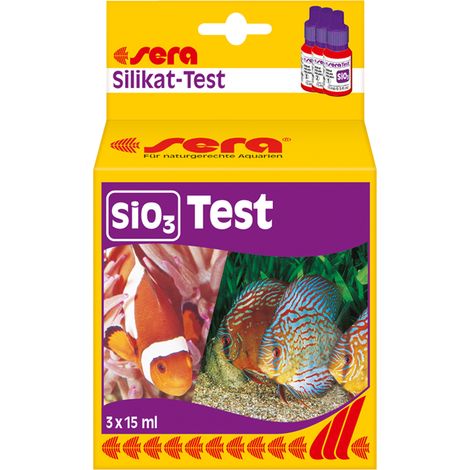 Wassertestkit sera sio3 Tropftest präzise einfach