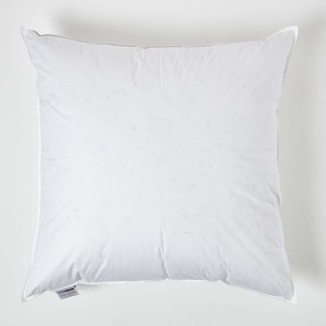 HOMESCAPES Duck Feather Cushion Pad - Luxury Cushion Filler and Inserts 90 x 90 cm (36 x 36")