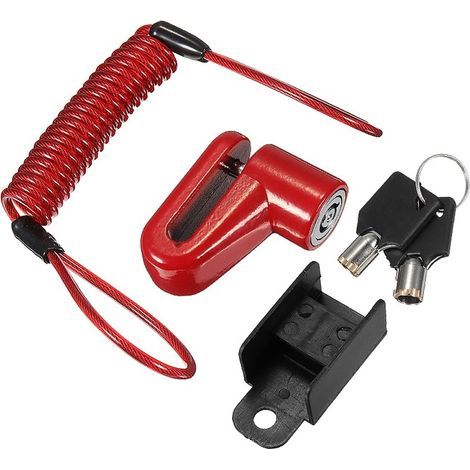 7mm 0.28 Pouces Antivol, Freins à Disque de Verrouillage de Fil Roues Remplacement de Métal de Frein de Casier pour Xiaomi Mijia M365 (1/5)
