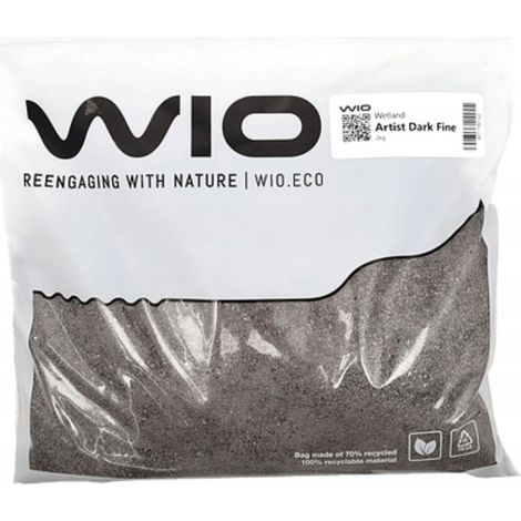 Aquarium substral dark fine artist wetland argile 2kg (1/3)