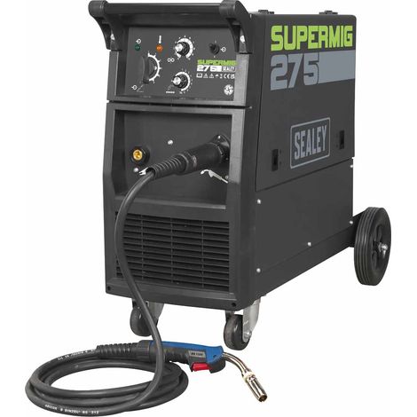 Sealey Professional Gas/Gasless MIG Welder with Binzel® Euro Torch 270A 230V SUPERMIG275