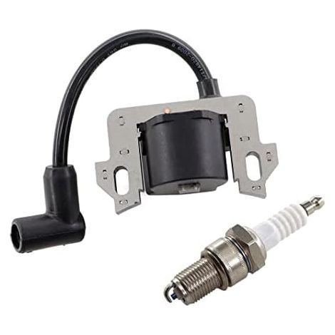 Bobina de encendido con bujía para motores Honda GCV160, GCV135, GCV190 y GSV160. Sustituye a la pieza número 30500-ZL8-014. Rendimiento optimizado para cortacéspedes. (1/5)