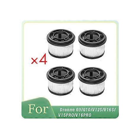 4 Stück Frontfilter für Dreame G9/G10/V12S/V16S/V15PRO/V16PRO Staubsauger – Ersatzteile