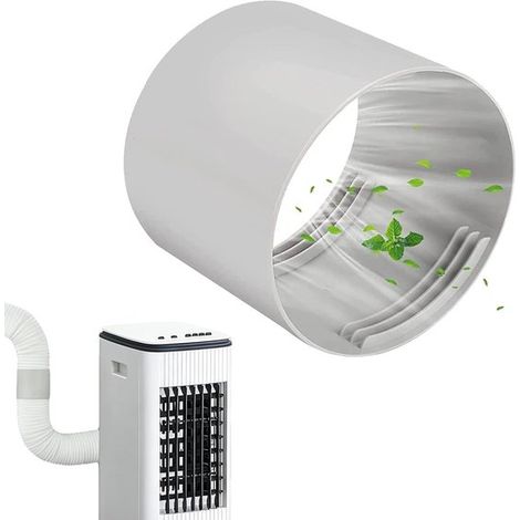 Adaptateur de tuyau d’évacuation 150 mm – Raccord pour climatiseur et ventilation – Pour chauffage cuisine salle de bain et sèche-linge (1/5)