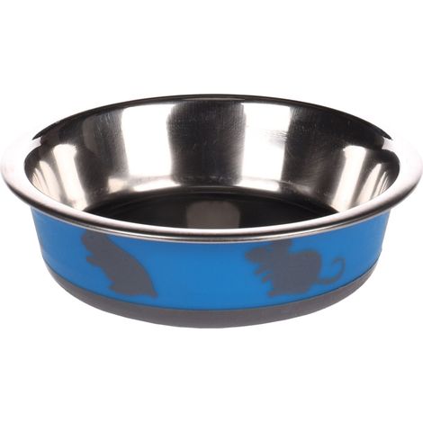 Gamelle Nelly taille ø12.3 cm, 225 ml, couleur bleu pour rongeur. - Flamingo (1/5)