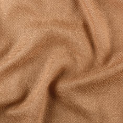 Tissu d’ameublement polylin satin Jaune soleil 300 cm
