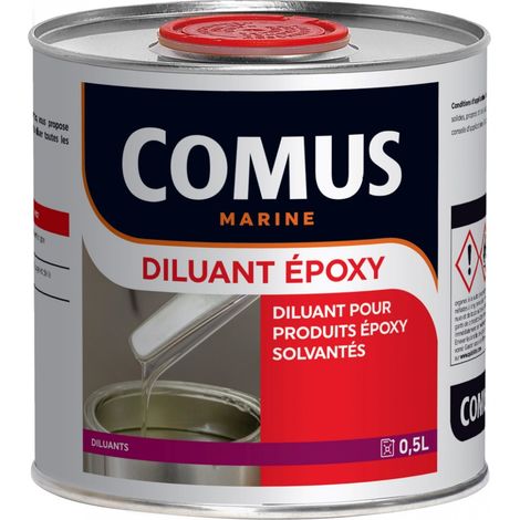 DILUANT EPOXY 0,5L - Diluant pour produits époxy solvantés - COMUS (1/2)