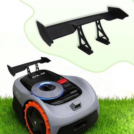 Spoiler für Mähroboter, Rasenmäher, Tuning und Dekoration, kompatibel mit Segway Navimow, Worx M500 Plus usw. Zubehör - (1/5)