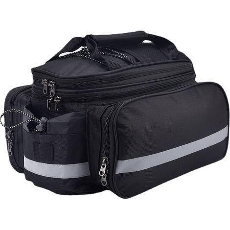 Bicycle Pannier - Multifunctional - Waterproof - with Rain Protection - Reflective - Foldable Side Pockets - Quickly Removable (1/5)