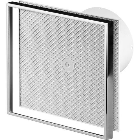 Extracteur d'air 125 mm carrelage en céramique sur mesure à l'intérieur panneau avant interchangeable (1/5)