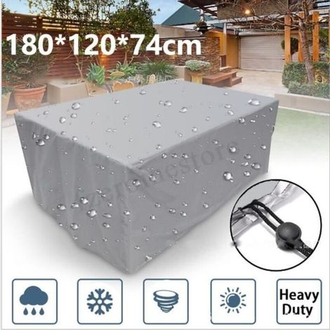 Telo di copertura per tavolo da giardino - Impermeabile - Resistente - Resistente ai raggi UV