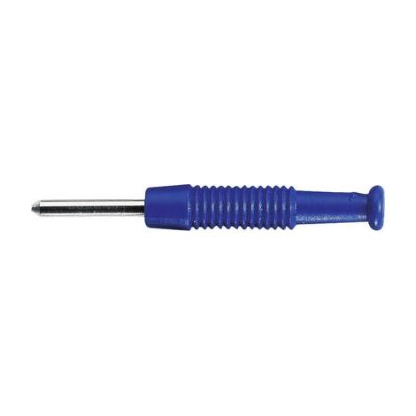 Fiche banane mâle Ø de la broche: 2 mm Hirschmann Test & Measurement MST 3 973509102 bleu 1 pc(s) (1/2)