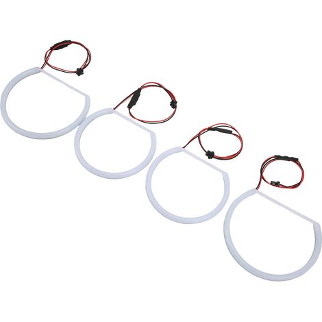 LED-Angel-Eyes-Halo-Ringbeleuchtungsset, weißes Licht, für E90, E91 und E46 Fahrzeuge (1/5)