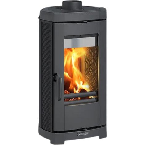 Poêle à bois en fonte - LA NORDICA Emi Lean 6.6 kW (1/4)
