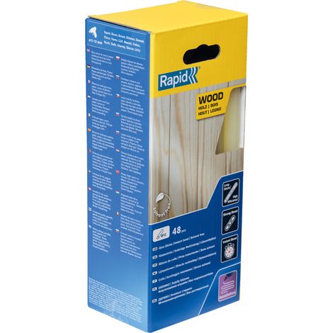 Rapid Bâtons de colle Bois 12 mm (1/4)