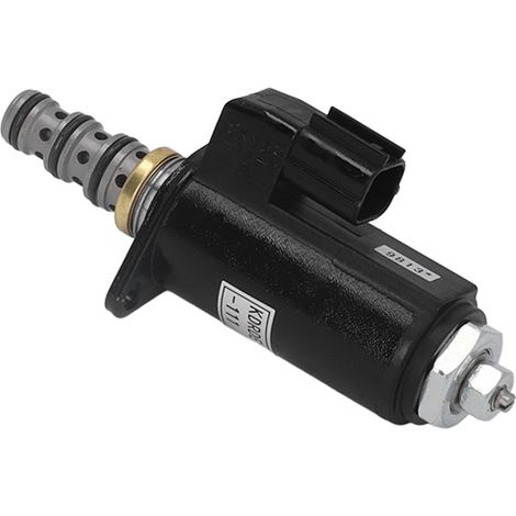Électrovanne hydraulique de remplacement pour excavatrice KOBELCO SK100 SK120 SK200 SK220, distributeur de commande de pompe, pièce professionnelle, valve solénoïde robuste. (1/5)