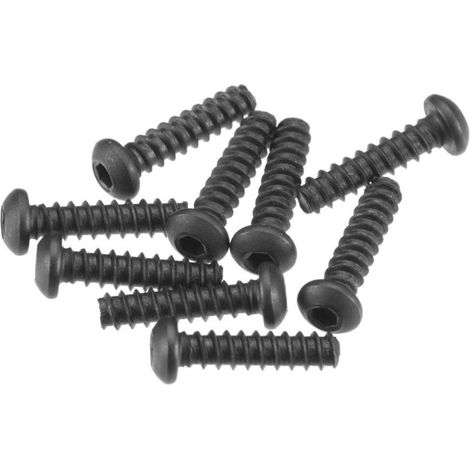 Hex Socket Tapping Button Head M2.6x10mm Blk(10