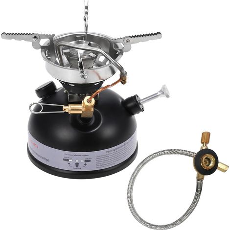 Camping extérieur Portable Mini réchaud à Essence Carburant Liquide réchaud à Huile,Poêle à mazout (1/5)