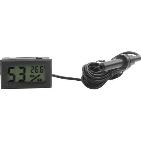 Thermomètre Hygromètre Intérieur Numérique avec Sonde et Écran LED - Contrôle de l'Humidité (1/5)