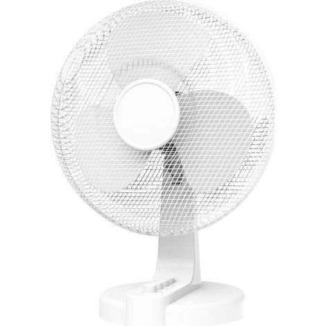 Ventilateur De Table Blanc 40cm 45w