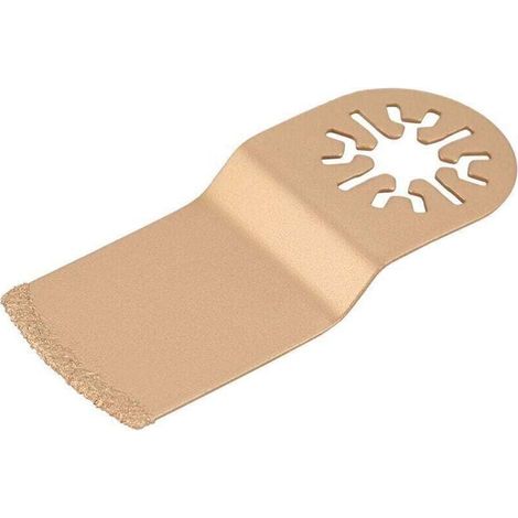 Lame Oscillante - Carbure Cémenté - Pour Découpe Joint Carrelage Béton Mortier - 7,8 x 3,3 cm - 1 Pièce (1/4)