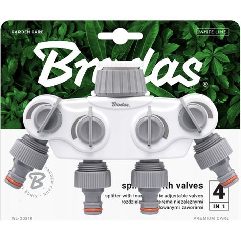 Arroseur Bradas wl-3034k 4 vannes indépendantes laiton (1/3)