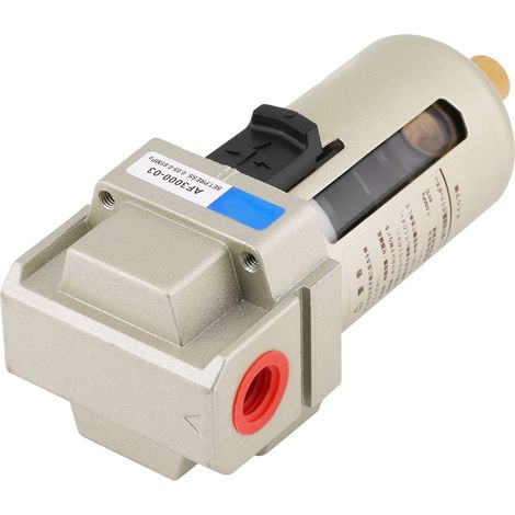 Filtre déshumidificateur d'air comprimé en ligne AF3000-03 filetage G3/8'' – 1 pièce, séparateur d'eau pour compresseur (1/5)