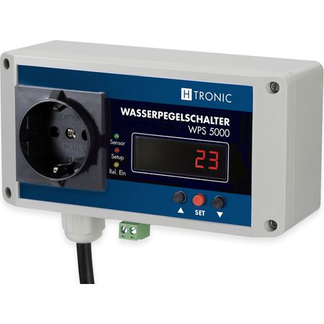 H-TRONIC Interrupteur de niveau d'eau WPS5000
