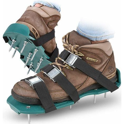 Lawn Punch Chaussures de pelouse Pointes de pelouse - Vert 2 pcs