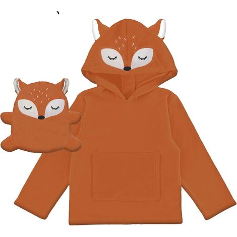 Poncho enfant 60x95 cm RENARD, par Soleil d'Ocre