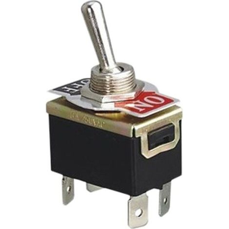 Interruptor Bipolar Rabillo Metálico 10A 250V