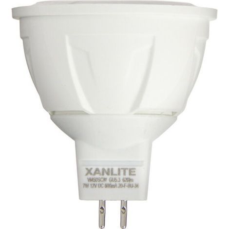 Spot LED encastrable GU5.3, 7 W (équivalent 50 W), faisceau étroit, lumière blanche neutre (4000 K), idéal pour éclairage d’accent et d’ambiance (1/5)