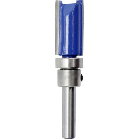 Fraise à affleurer 1/4" avec roulement, outil de défonçage pour bois, coupe de finition, 25 mm de diamètre (1/2)