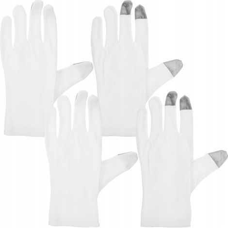2 Paires Gants Coton Légers Jardinage Extérieur (1/4)